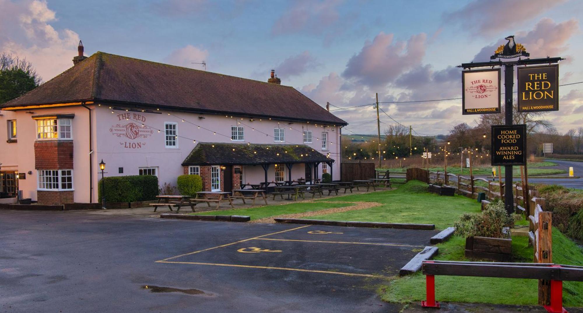Red Lion Bed and Breakfast Winfrith Newburgh Exteriör bild